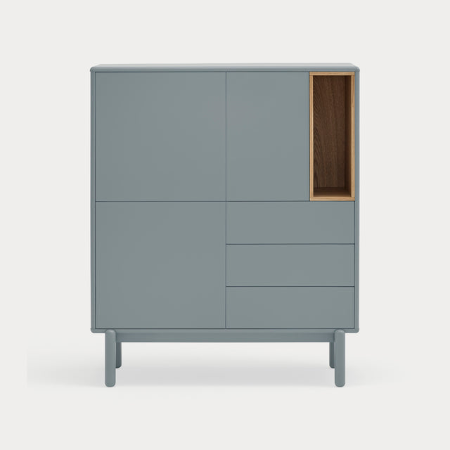 Mueble Auxiliar Corvo Gris Perla