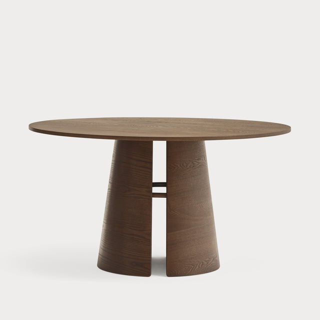 Mesa de Comedor Redonda Cep Nogal