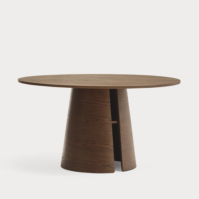 Mesa de Comedor Redonda Cep Nogal