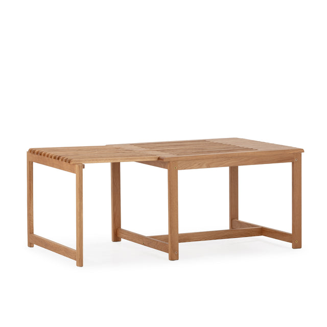 Mesa de centro extensible Unai 70–110 cm Roble, vista adicional