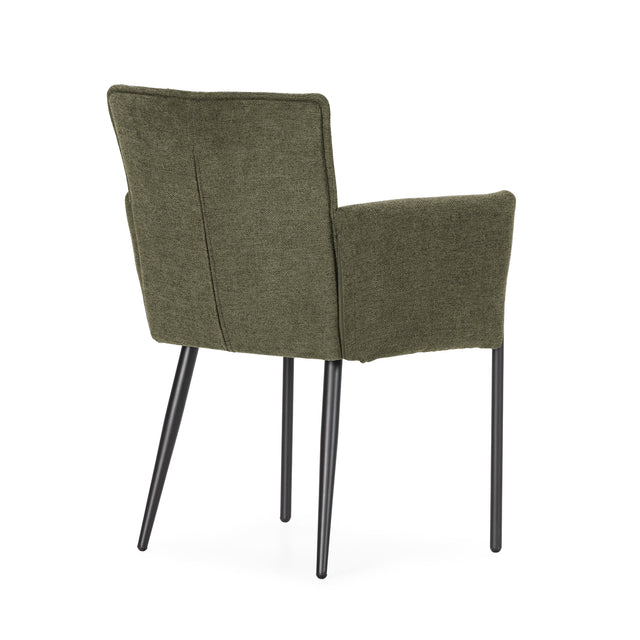 Sillón Vesta Verde, detalle del diseño