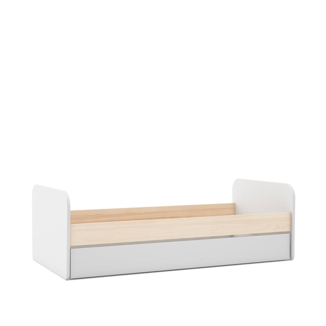 Cama Infantil Nido Andrea 205 Blanca con acabado blanco vista principal de estilo nórdico
