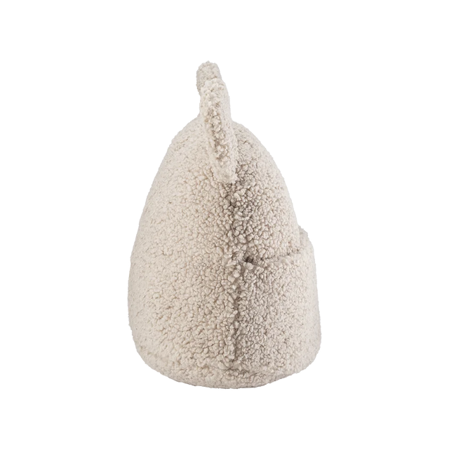 Mueble Cojín con Bolsillo Oso de Peluche Beige con acabado beige en ambiente de estilo nórdico