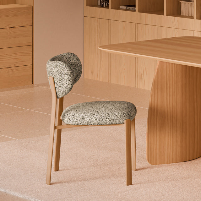 Silla Rumi Verde con Patas de madera | vista principal | Somcasa Vlc | 00SL125628