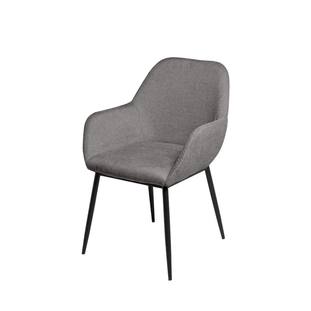 Silla Isabella Negra Gris con Patas negras | composición decorativa | Somcasa Vlc | 00SL113122 | imagen 8
