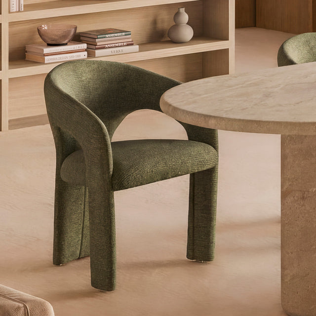 Silla Loretta Verde | vista principal | Somcasa Vlc | 00SL124328