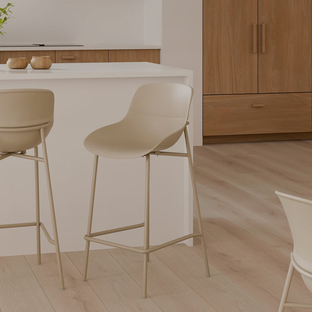 Taburete Alto Fabian Beige | vista principal | Somcasa Vlc | 00SL122525