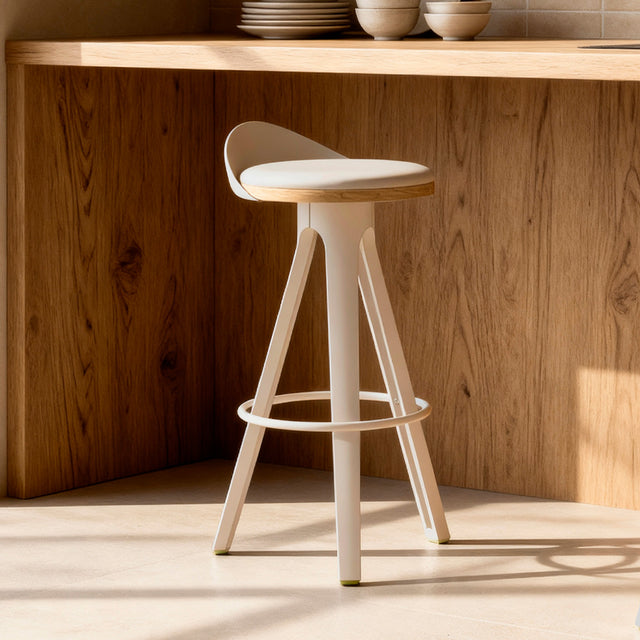 Taburete Alto Duke Beige | vista principal | Somcasa Vlc | 00SL119925