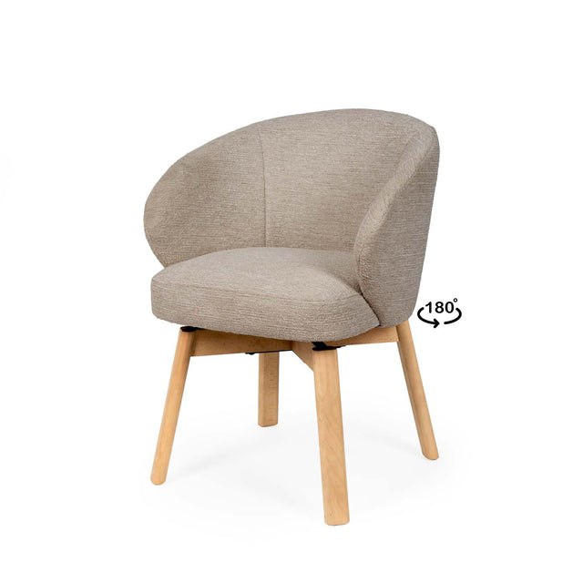 Silla Virginia Taupe | imagen de ambiente | Somcasa Vlc | 00SL123830 | imagen 6