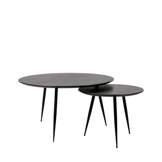 Mesa de centro Scott Negro 80 × 80 cm de Somcasa Vlc