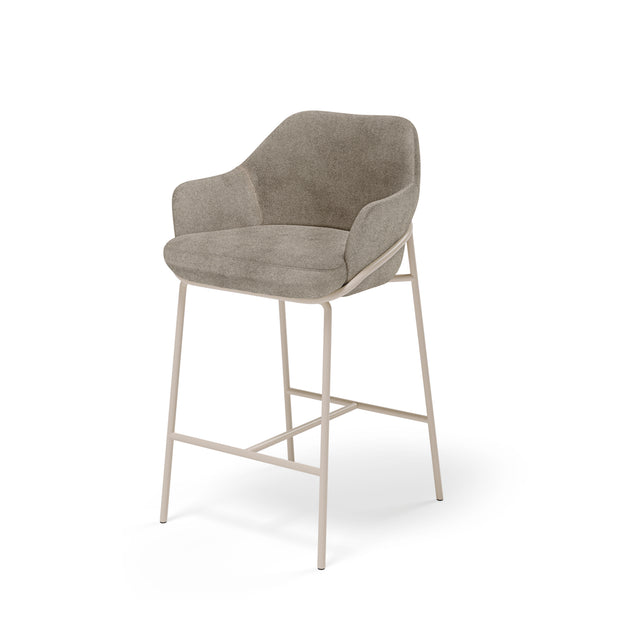 Taburete Bajo Thomas Taupe Beige | vista secundaria | Somcasa Vlc | 00SL126530 | imagen 2