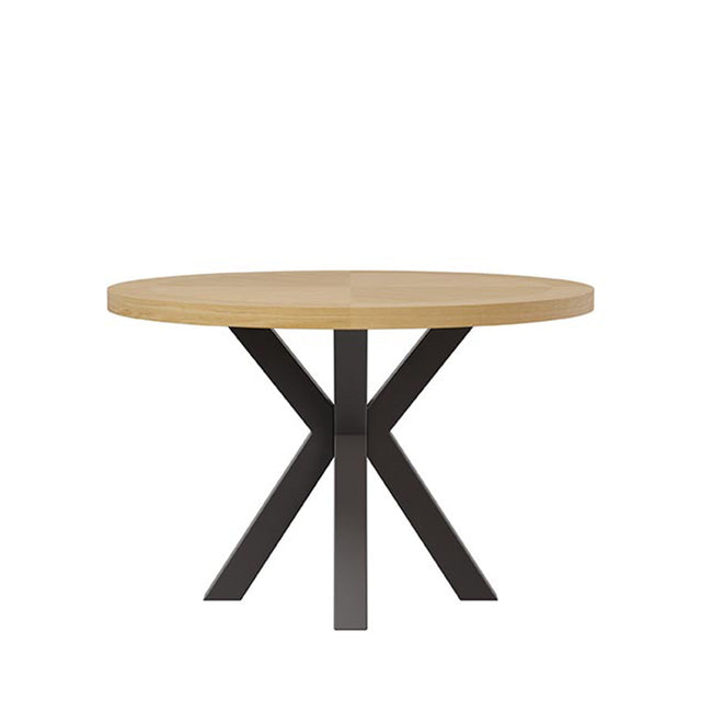 Mesa Beverly Red Roble y Metal | vista principal | Somcasa Vlc | 00MS215014