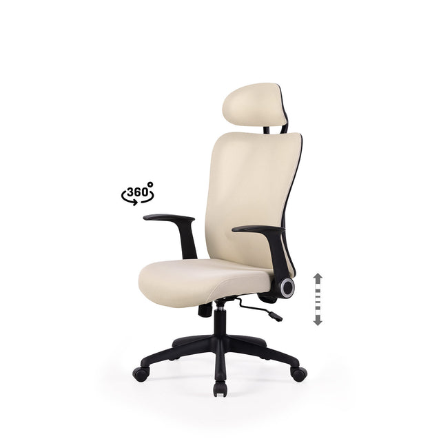 Silla Oficina Montreal Beige | imagen de ambiente | Somcasa Vlc | 00OF101625 | imagen 6