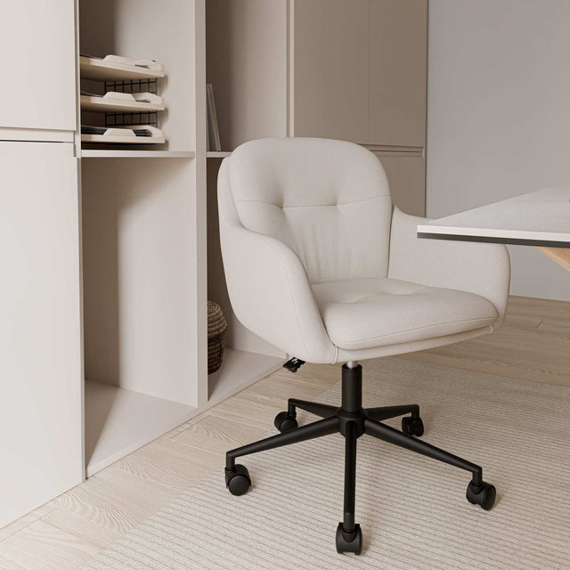 Silla Oficina Ontario Beige | vista principal | Somcasa Vlc | 00OF100625