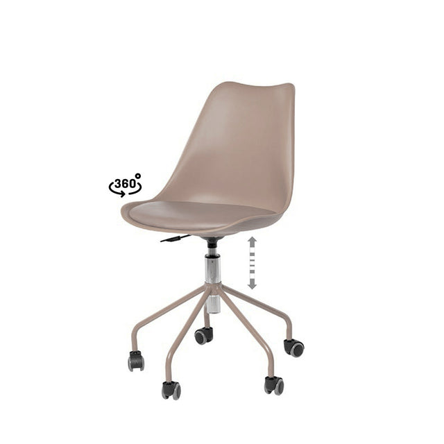 Silla Oficina Yale Beige | detalle de materiales | Somcasa Vlc | 00OF100425 | imagen 7
