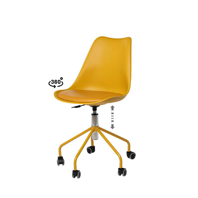 Silla Oficina Yale Amarillo | composición decorativa | Somcasa Vlc | 00OF100427 | imagen 8
