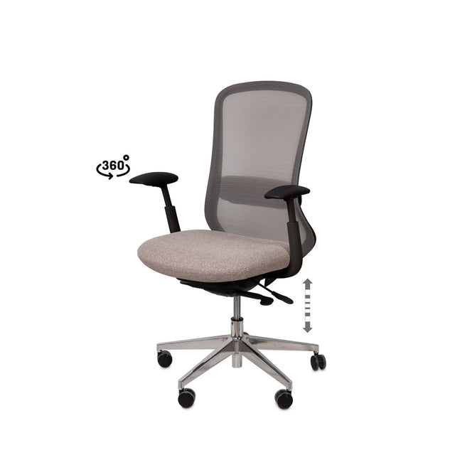 Silla Oficina Rotterdam | detalle de materiales | Somcasa Vlc | 00OF102130 | imagen 7