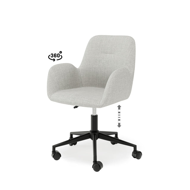 Silla Oficina Irvine Gris | detalle de materiales | Somcasa Vlc | 00OF100321 | imagen 7