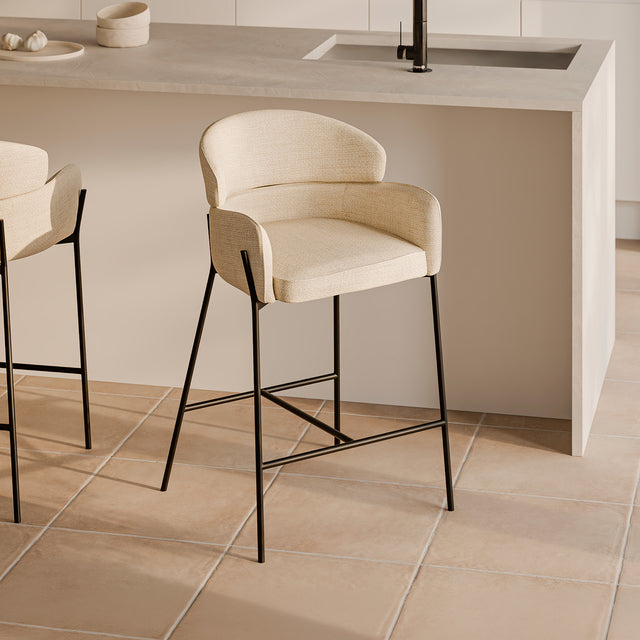 Taburete Bajo Ander Beige | vista principal | Somcasa Vlc | 00SL127225