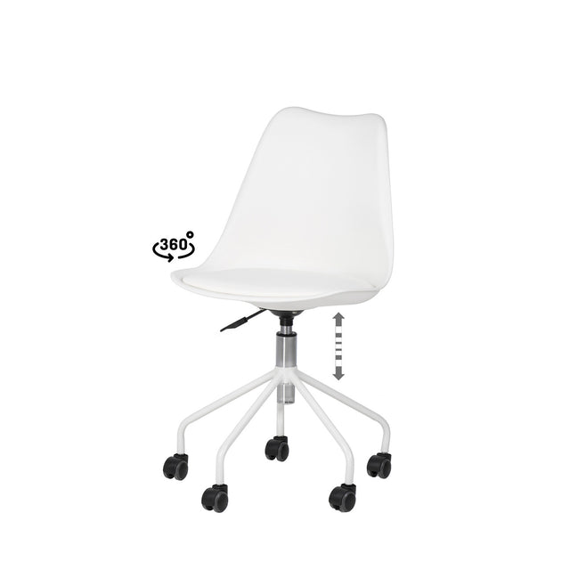 Silla Oficina Yale Blanco | composición decorativa | Somcasa Vlc | 00OF100402 | imagen 8