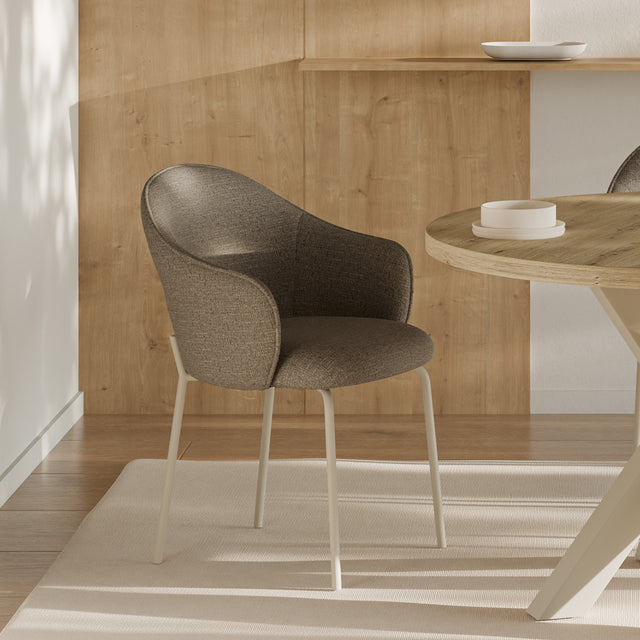 Silla Mirabella Taupe Beige | vista principal | Somcasa Vlc | 00SL127630