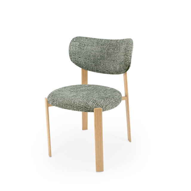 Silla Rumi Verde con Patas de madera | vista secundaria | Somcasa Vlc | 00SL125628 | imagen 2