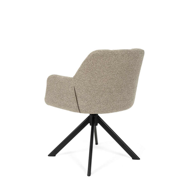 Silla Taimi Taupe con Patas negras | vista principal | Somcasa Vlc | 00SL126230