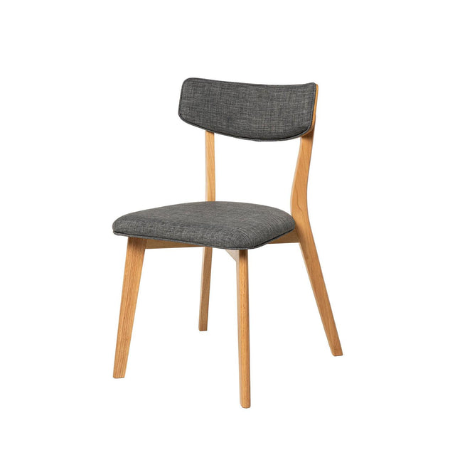 Silla Anais Dark Gris con Patas de madera | vista de producto | Somcasa Vlc | 00SL102022 | imagen 9