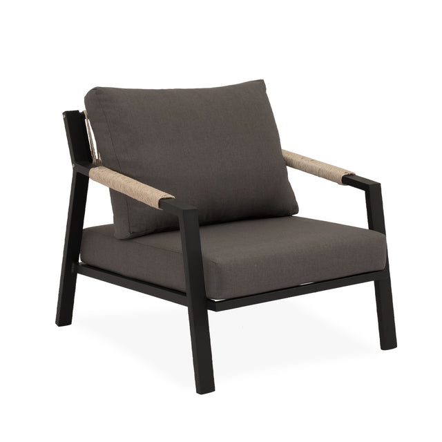 Set Muscat Sofá, Sillones y Mesa de centro Negro de Somcasa Vlc - imagen 2