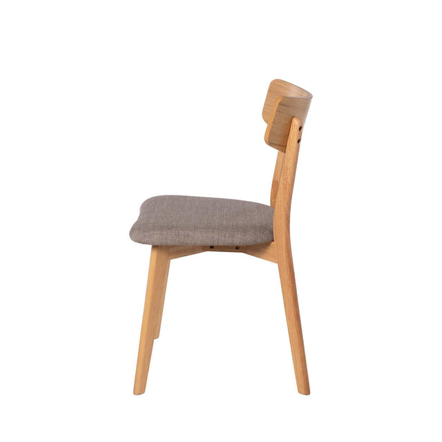 Silla Keira Light Gris con Patas de madera | vista secundaria | Somcasa Vlc | 00SL115221 | imagen 2