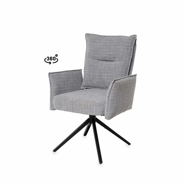 Silla Ellen Gris claro | detalle de materiales | Somcasa Vlc | 00SL120121 | imagen 7