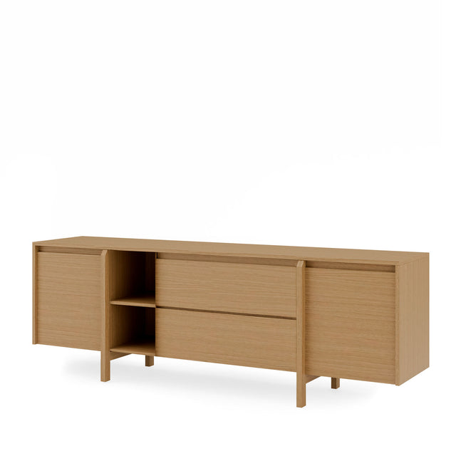 Mueble TV Pacific Roble | vista secundaria | Somcasa Vlc | 00MB522207 | imagen 2