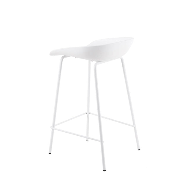Taburete Bajo Netta Blanco | vista principal | Somcasa Vlc | 00SL107902
