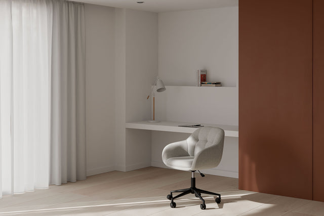 Silla Oficina Canterbury Gris claro | vista principal | Somcasa Vlc | 00OF100721