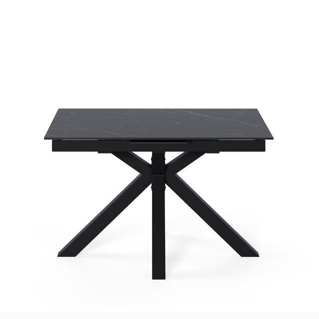 Mesa Lori 160 cm Extensible Sahara/Negro de Somcasa Vlc