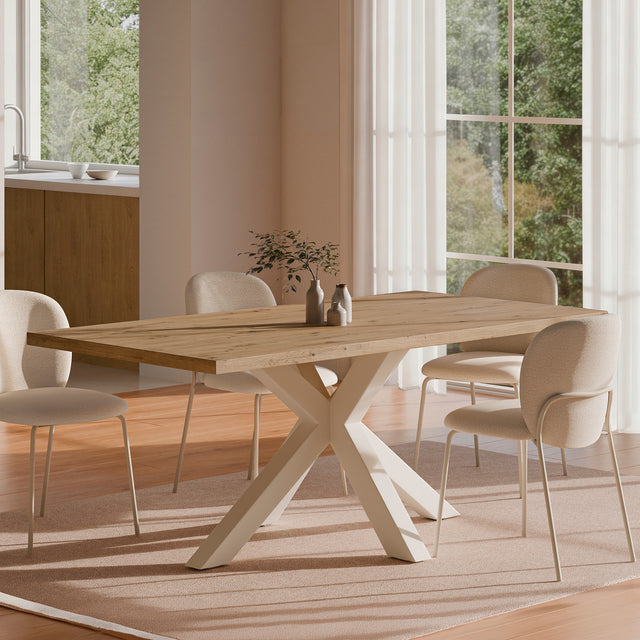 Mesa Sandy Rect Madera | vista principal | Somcasa Vlc | 00MS222037