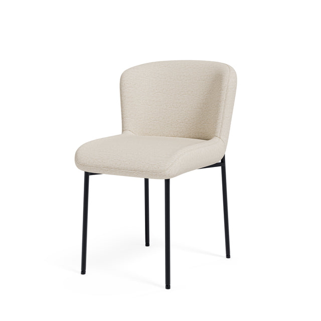 Silla Zoey Negra Beige con Patas negras | vista secundaria | Somcasa Vlc | 00SL125825 | imagen 2