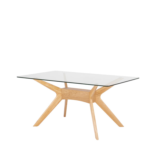 Mesa de Comedor Della Roble y Vidrio | vista secundaria | Somcasa Vlc | 00MS208844 | imagen 2