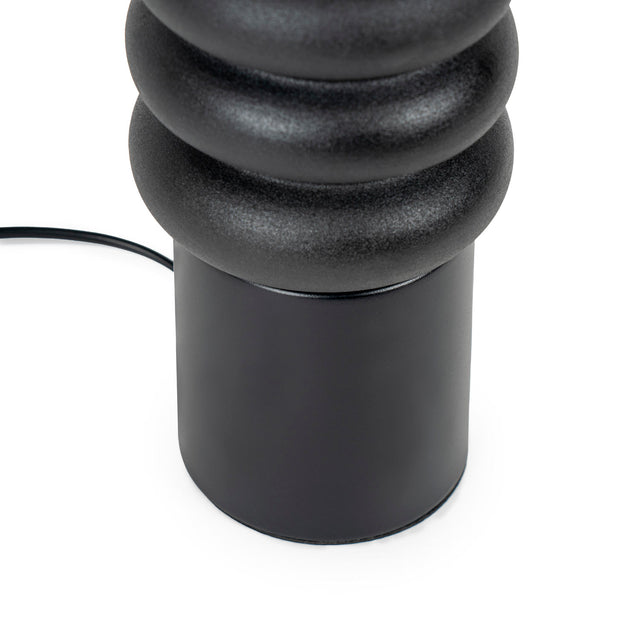Lámpara de sobremesa Gilena Negro de Somcasa Vlc
