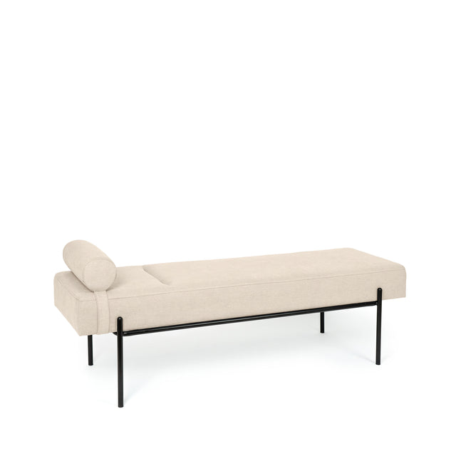 Puff Banqueta Edimburgo Beige | vista principal | Somcasa Vlc | 00SF303125