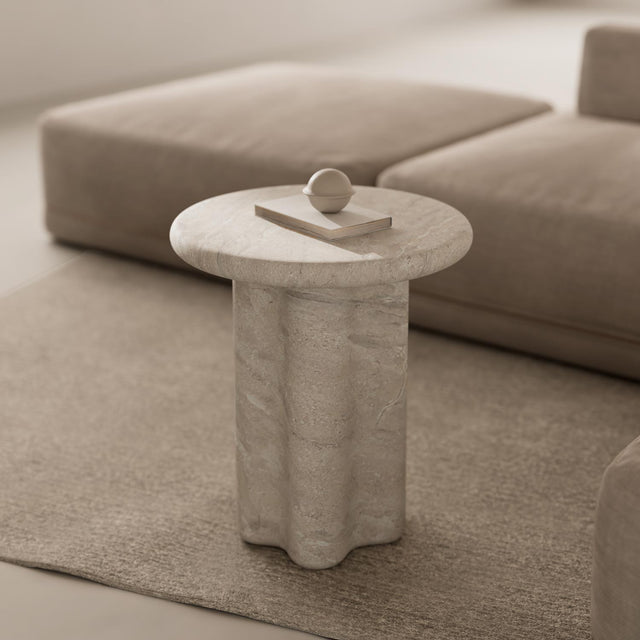 Mesa de centro Emeric Efecto Mármol Travertino de Somcasa Vlc