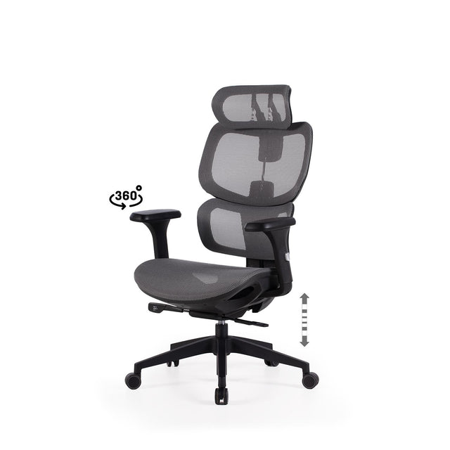 Silla Oficina Toronto Gris | imagen de ambiente | Somcasa Vlc | 00OF101416 | imagen 6
