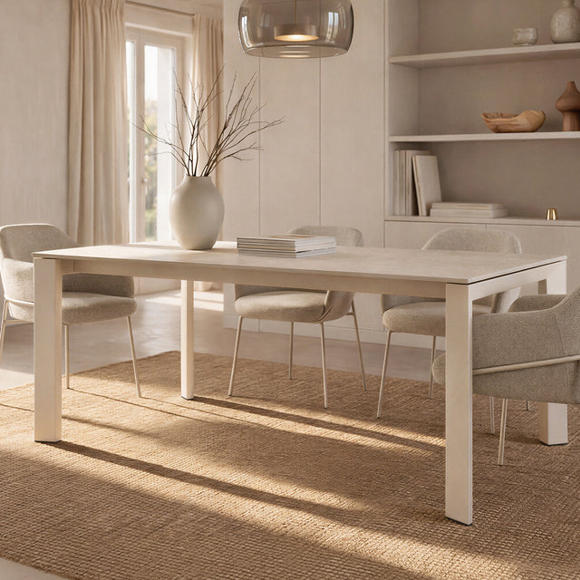 Mesa Lisa Ext Beige | detalle de acabado | Somcasa Vlc | 00MS203066 | imagen 5
