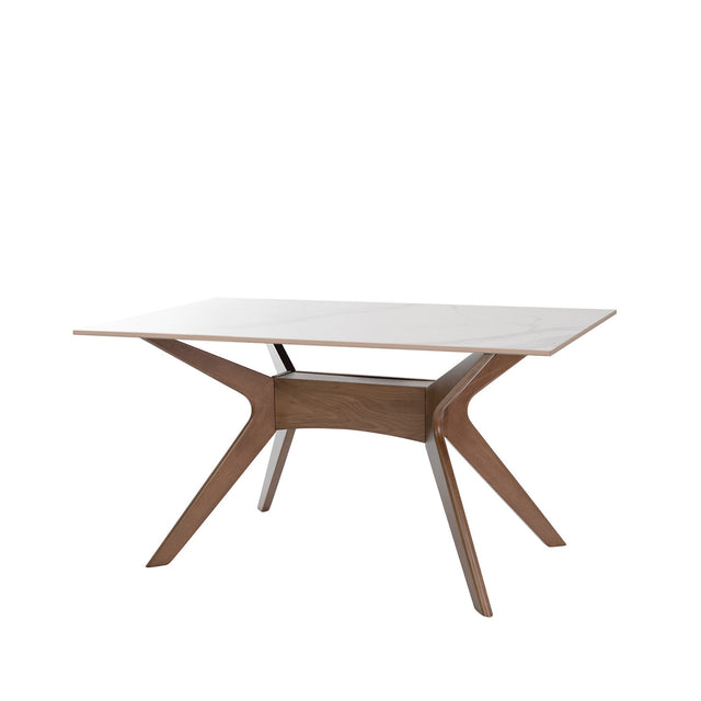 Mesa Eloise 140 cm Fija Creta/Nogal de Somcasa Vlc - imagen 2