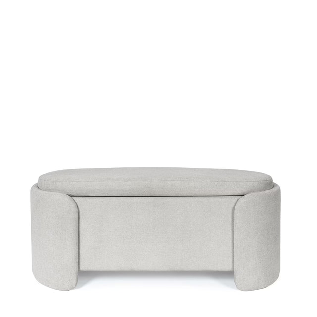 Puff Banqueta Bernice Gris | vista principal | Somcasa Vlc | 00SF305721