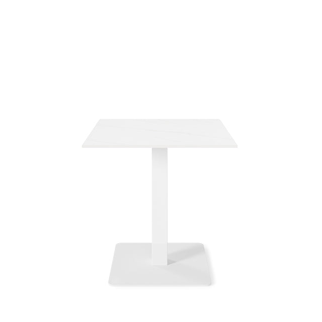 Mesa Samira Cuadrada Blanco/Blanco 70 × 70 cm de Somcasa Vlc - imagen 2