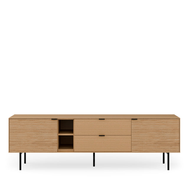 Mueble TV Ptas Tulsa Roble 180 cm | vista secundaria | Somcasa Vlc | 00MB362407 | imagen 2