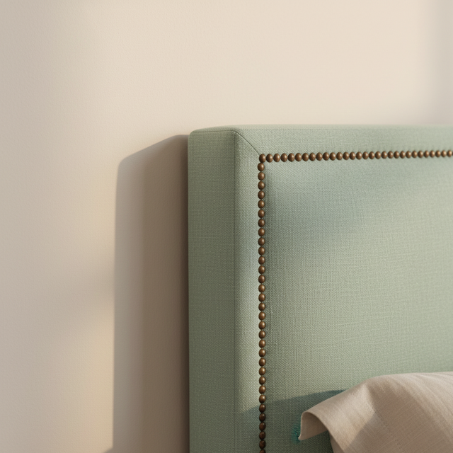 Mueble de diseño en madera natural en espacio de estilo nórdico