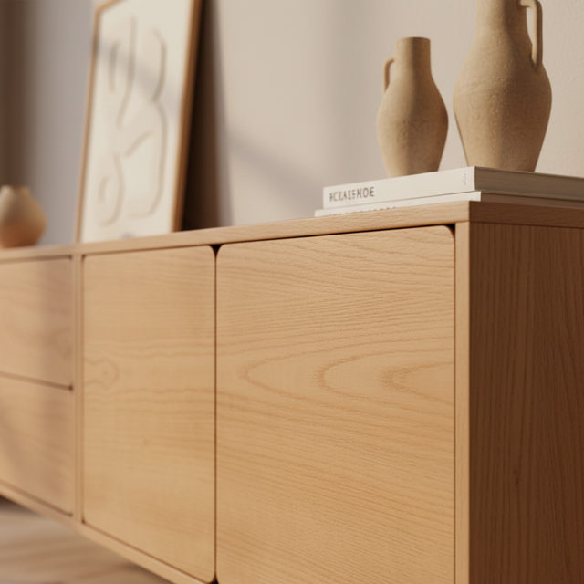 oak furniture minimalist nordic design