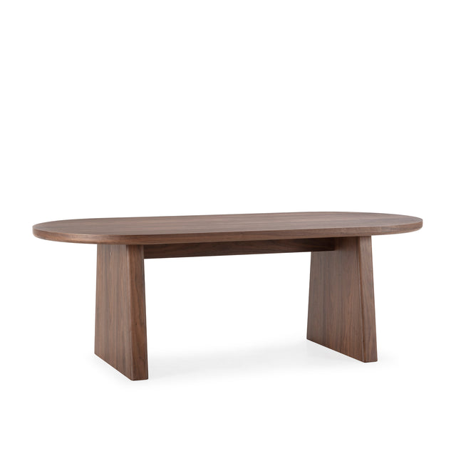 Mesa de Comedor Ovalada Blair 220 Nogal, vista principal